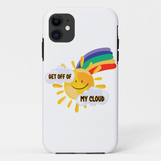Kleurrijke regenboog uit mijn wolk Case-Mate iPhone case (Achterkant)