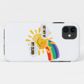 Kleurrijke regenboog uit mijn wolk Case-Mate iPhone case (Achterkant (horizontaal))