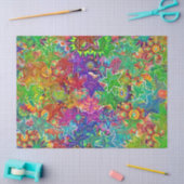 Kleurrijke Regenboog van Sterren Weefselpapier Tissuepapier (Craft)