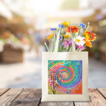 Kleurrijke Regenboog Wildflowers Vogels Vlinders