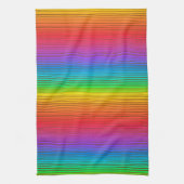 Kleurrijke regenboogachtergrond theedoek (Verticaal)