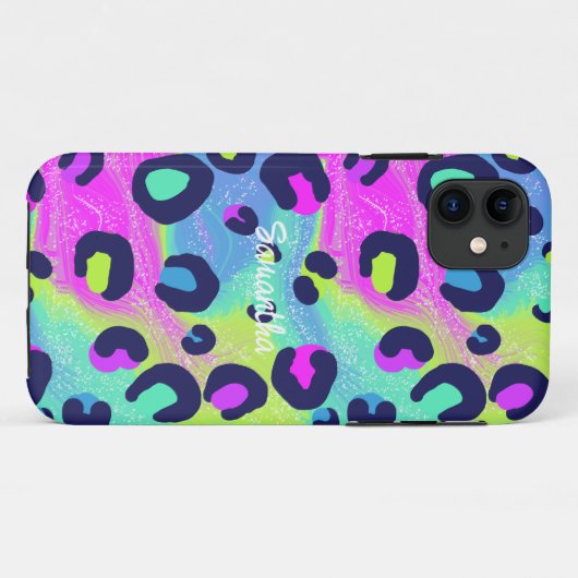Kleurrijke regenboogafdrukken Case-Mate iPhone case (Achterkant (horizontaal))