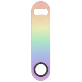 Kleurrijke regenboogbalk | Snelheidsflessenopening Speed Flessenopener (Achterkant)