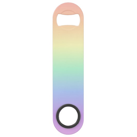 Kleurrijke regenboogbalk | Snelheidsflessenopening Speed Flessenopener (Voorkant)