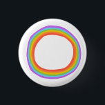 Kleurrijke regenboogcirkel CUSTOM Ronde Button 3,2 Cm<br><div class="desc">Decoreer je outfit met deze coole kunstknop. Het is een geweldig cadeau! U kunt het aanpassen,  kleuren,  doopvonten veranderen,  en tekst ook toevoegen. Bekijk mijn winkel voor veel meer kleuren en patronen! Laat me weten of je ook iets op maat wilt.</div>