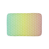 Kleurrijke regenbooggradiënt badmat (Voorkant)