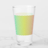 Kleurrijke regenbooggradiënt glas (Achterkant)