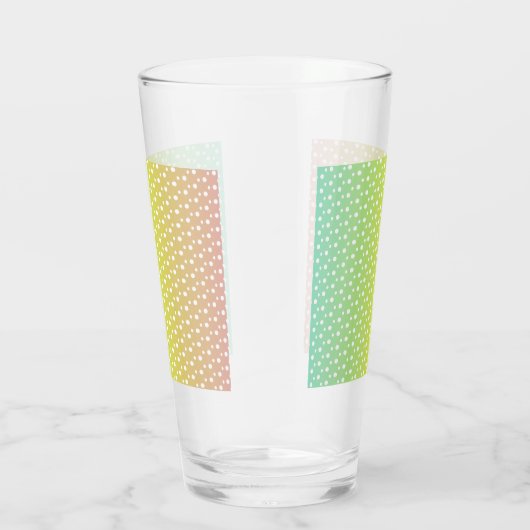 Kleurrijke regenbooggradiënt glas (Rechts)