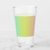 Kleurrijke regenbooggradiënt glas (Voorkant)