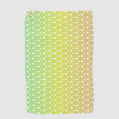 Kleurrijke regenbooggradiënt golfhanddoek (Voorkant)