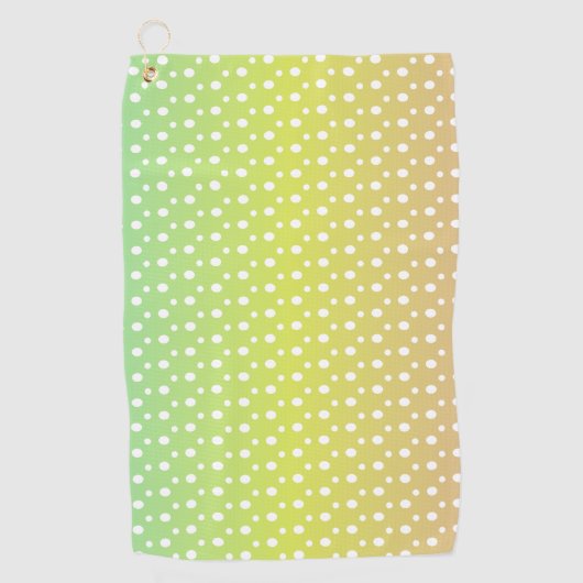 Kleurrijke regenbooggradiënt golfhanddoek (Voorkant)