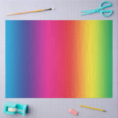 Kleurrijke regenbooggradiënt tissuepapier (Craft)