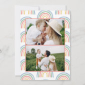 Kleurrijke regenboogkerst dat we hebben overleefd (Achterkant)