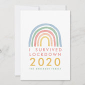 Kleurrijke regenboogkerst... ik heb de klok overle (Voorkant)