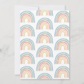 Kleurrijke regenboogkerst... ik heb de klok overle (Achterkant)