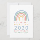 Kleurrijke regenboogkerst... ik heb de klok overle (Voorkant)