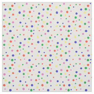 Kleurrijke regenboogkleuren: witte dots stof