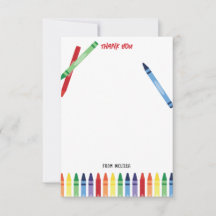 Kleurrijke Regenboogkrijtjes Schattig Monogram Kin