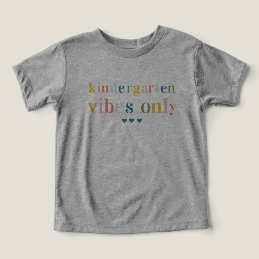 Kleurrijke regenboogletters | 1e schooldag (Design voorkant)