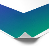 Kleurrijke regenboogliefde poster (Hoek)