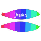 Kleurrijke regenbooglijnen basketbal (Panelen)