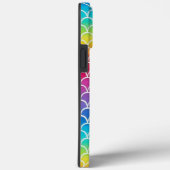 Kleurrijke regenboogschalen Case-Mate iPhone case (Achterkant / Rechts)