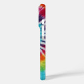 Kleurrijke regenboogspiraal Tie Dye Case-Mate iPhone Case (Achterkant / Links)