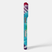 Kleurrijke regenboogspiraal Tie Dye Case-Mate iPhone Case (Achterkant / Rechts)