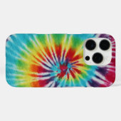 Kleurrijke regenboogspiraal Tie Dye Case-Mate iPhone Case (Achterkant (horizontaal))