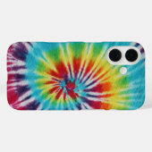 Kleurrijke regenboogspiraal Tie Dye Case-Mate iPhone Case (Achterkant (horizontaal))