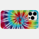 Kleurrijke regenboogspiraal Tie Dye Case-Mate iPhone Case (Achterkant (horizontaal))