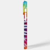Kleurrijke regenboogspiraal Tie Dye Case-Mate iPhone Case (Achterkant / Links)