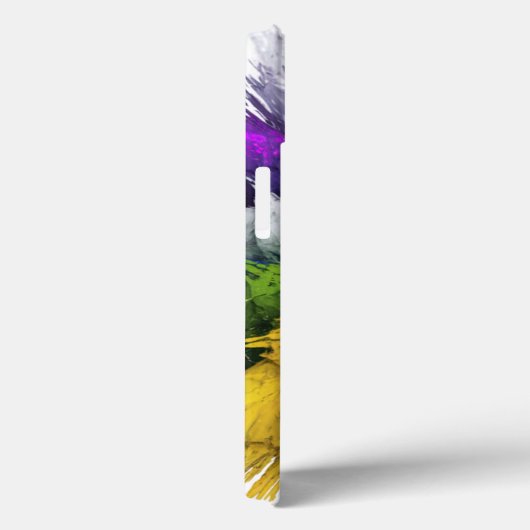 Kleurrijke regenboogsplash Case-Mate iPhone case (Achterkant / Rechts)