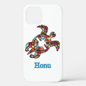 Kleurrijke regenboogstam Hawaiian Zee Turtle Case-Mate iPhone Case (Achterkant)