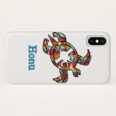 Kleurrijke regenboogstam Hawaiian Zee Turtle Case-Mate iPhone Case (Achterkant (horizontaal))