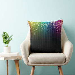 Kleurrijke regenboogstralen kussen