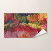 Kleurrijke regenboogstrepen Abstracte badhanddoeks Bad Handdoek (Handdoek)