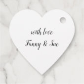 Kleurrijke regenboogstrips bedankjes labels (Achterkant)