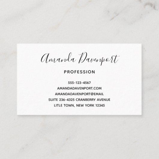 Kleurrijke regenboogstrips met Faux Gold Glitter Visitekaartje (Achterkant)