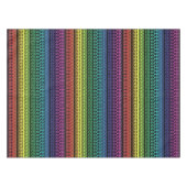 Kleurrijke regenboogversiering tafelkleed (Voorkant (Horizontaal))