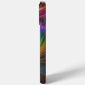 Kleurrijke regenboogwervelkolom Case-Mate iPhone case (Achterkant / Links)