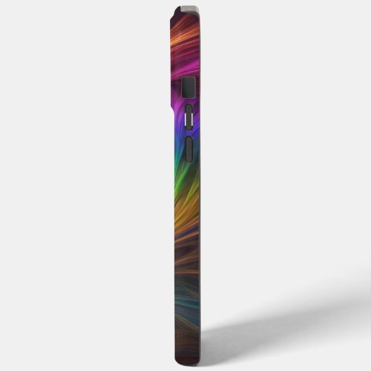 Kleurrijke regenboogwervelkolom Case-Mate iPhone case (Achterkant / Links)