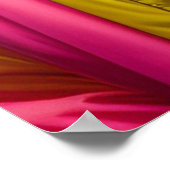 Kleurrijke regenjas prinses poster (Hoek)