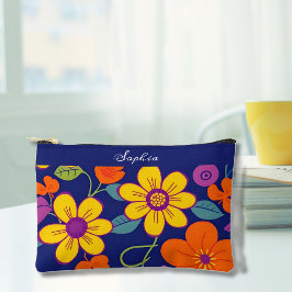 Kleurrijke Retro bloemen-Dopamine stijl Etui