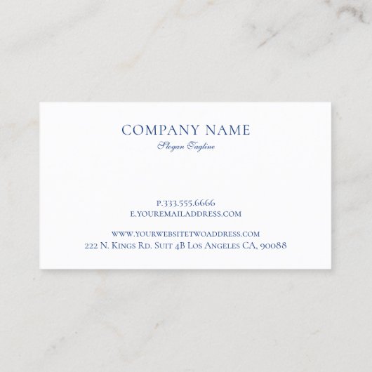 Kleurrijke retro bloemige suikerschedel op wit visitekaartje (Achterkant)