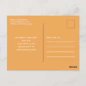 Kleurrijke Retro Cocktail Party Custom Briefkaart (Achterkant)