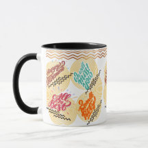 Kleurrijke Retro Cookie Gift Cup voor waardering