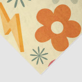 Kleurrijke Retro Daisy Flowers ambachten Tissue Pa Tissuepapier (Detail)