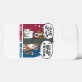 Kleurrijke Retro Dierenartsencadeau Case-Mate iPhone Case (Achterkant (horizontaal))