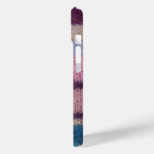kleurrijke retro gebreide strepen met plezier gebr Case-Mate iPhone case (Achterkant / Links)